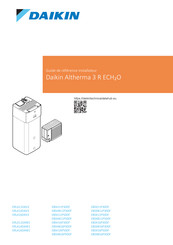 Daikin Altherma 3 R ECH2O EBSH16P30DF Guide De Référence Installateur