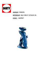 Philips RQ1150 Mode D'emploi
