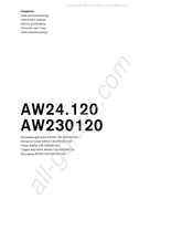 Gaggenau AW24.120 Notice D'utilisation