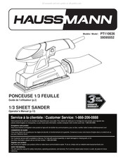 Haussmann PT110636 Guide De L'utilisateur