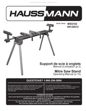 Haussmann MSS102 Manuel D'utilisation
