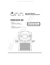 Onn ONK359-99 Manuel De Fonctionnement