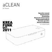 KREAFUNK aCLEAN Manual D'utilisation