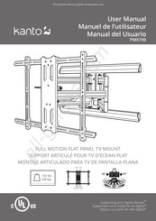 Kanto PMX700 Manuel De L'utilisateur