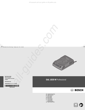 Bosch GAL 1830 W Professional Notice Originale