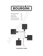 Bourgini 16.4004.00.00 Mode D'emploi