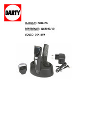 Philips QG3040/10 Mode D'emploi