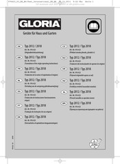 Gloria 976423 Mode D'emploi