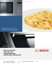 Bosch HKP541120T Notice D'utilisation