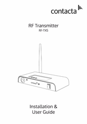 Contacta RF-TXS Guide D'installation Et D'utilisation