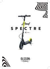Olsson and Brothers STROOT SPECTRE Mode D'emploi