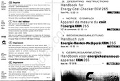 Conrad EKM 265 Notice D'emploi