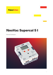 NeoVac Supercal 5 I Manuel D'utilisation