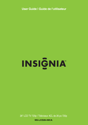 Insignia NS-LCD26-09CA Guide De L'utilisateur