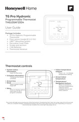 Honeywell Home TH6100AF2004 Guide De L'utilisateur