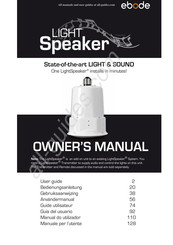 EDOBE LightSpeaker Guide Utilisateur