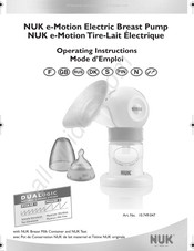 NUK e-Motion Mode D'emploi