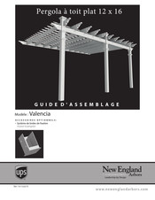 New England Arbors ups Valencia Guide D'assemblage