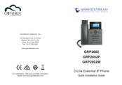 Grandstream CONNEX GRP2602P Guide D'installation Rapide