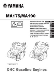 Yamaha MA175 Manuel D'utilisation
