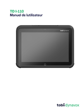 Tobii Dynavox TD I-110 Manuel De L'utilisateur