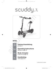 Scuddy 00702 Mode D'emploi