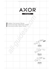 Hansgrohe AXOR Carlton 17455 1 Serie Instructions De Montage / Mode D'emploi / Garantie