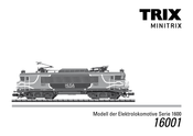 Trix MINITRIX 16001 Mode D'emploi