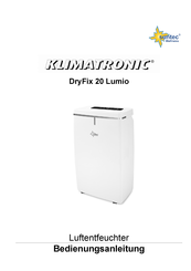 Suntec Wellness KLIMATRONIC DryFix 20 Lumio Mode D'emploi