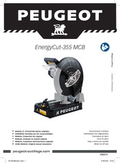PEUGEOT EnergyCut-355 MCB Manuel D'utilisation