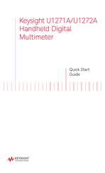 Keysight U1272A Guide De Démarrage Rapide