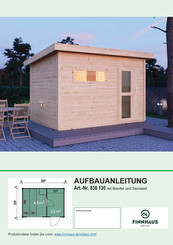 WOLFF FINNHAUS 838 130 Instructions De Montage