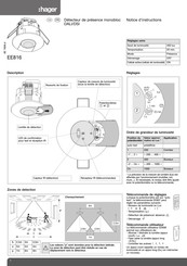 Hager EE816 Notice D'instructions