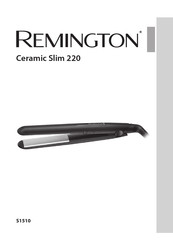 Remington Ceramic Slim 220 S1510 Mode D'emploi
