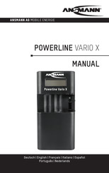 ANSMANN POWERLINE VARIO X Manuel