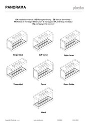 Planika PANORAMA Island Notice De Montage