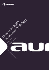 auna Clubmaster 8000 Mode D'emploi