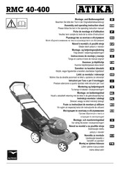 ATIKA RMC 40-400 Fiche De Montage Et D'utilisation