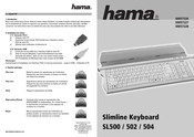 Hama SL500 Mode D'emploi