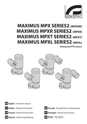 Videotec MAXIMUS MPX 2 Série Manuel D'instructions