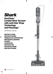 Shark DuoClean HZ500EU Serie Instructions