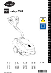 diversey swingo 350B Mode D'emploi