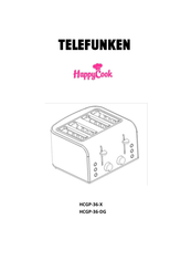 Telefunken HappyCook HCGP-36-X Mode D'emploi