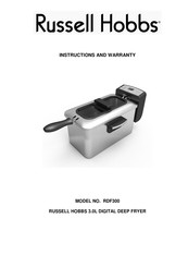 Russell Hobbs RDF300 Instructions