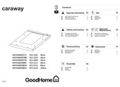 GoodHome caraway PLS-1C07 5059340090788 Instructions De Montage