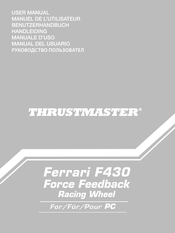 Thrustmaster Ferrari F430 Force Feedback Manuel De L'utilisateur