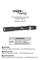 Light-N-Carry LNC312 Manuel D'utilisation