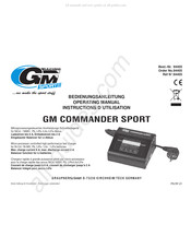 GM 94405 Instructions D'utilisation