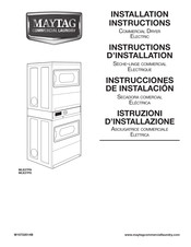 Maytag MLE27PD Instructions D'installation