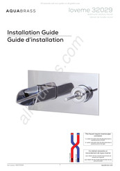 aquabrass loveme 32029 Guide D'installation